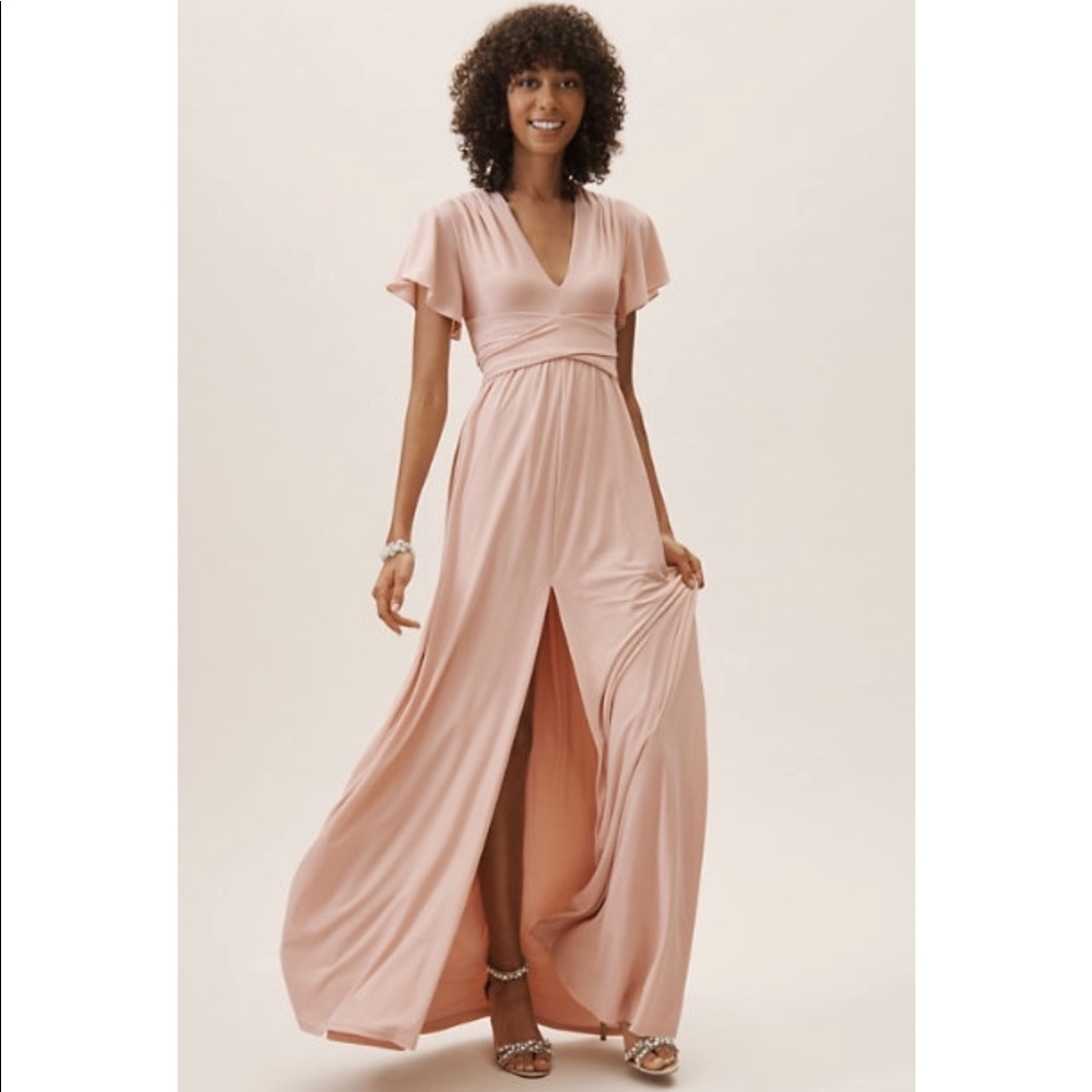 BHLDN Mendoza Dress in Blush, Size 12